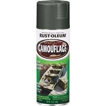 Imagen de Aerosol Rust-Oleum Camuflado Mate Verde Oscuro 340Grs – Ynter Industrial