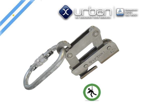 Imagen de Salvacaídas ac.inox para cable de acero 8mm. 95200062 Max.Esfuerzo-Ynter