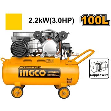 Imagen de Compresor 100LTS (Mod Nuevo) AC1301008 Ingco Super Select - Ynter Industrial