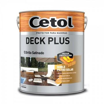 Imagen de Cetol Deck Plus 4 Litros c/doble filtro solar -Ynter
