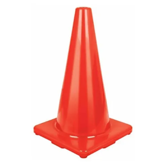 Imagen de Cono Seguridad 45cm Base Goma Naranja Truper - Ynter Industrial