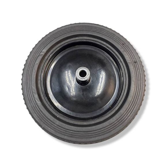 Imagen de Rueda Carretilla Maciza Industrial 36cm X 7cm Eje19mm -ynter