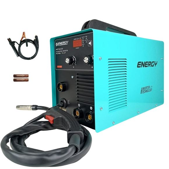 Imagen de Soldadora Inverter Mig-Mag/Electrodo/Tig 160 Amp Energy - Ynter Industrial