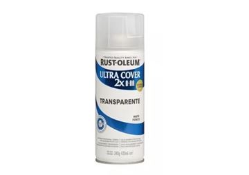 Imagen de AEROSOL RUST OLEUM ULTRA COVER 2X BARNIZ MATE 340GR - Ynter Industrial