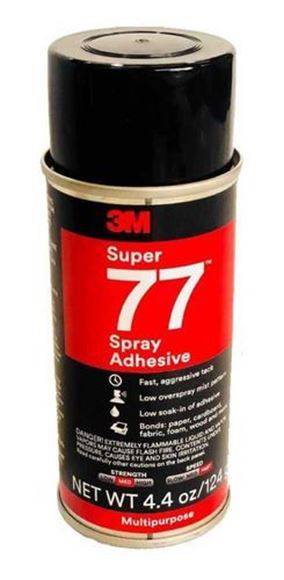 Imagen de Adhesivo En Aerosol Super 77 3m 475gr - Ynter Industrial