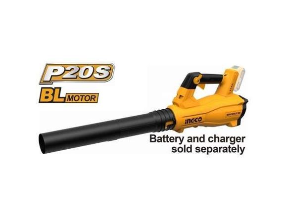 Imagen de Sopladora Brush Less 20V P20S Ingco - Ynter Industrial