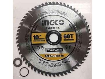 Imagen de Hoja disco de sierra p/madera 10" 60 dientes Ingco - Ynter Industrial