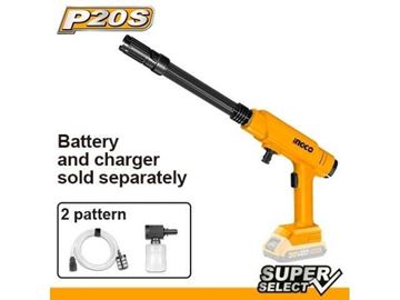 Imagen de Hidrolavadora 20V Ingco S/bat 2.8lts xmin- Ynter Industrial