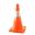 Imagen de Cono Seguridad 90cm Base Goma Reflec Truper - Ynter Industrial
