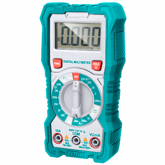 Imagen de Multimetro tester Total  600v Linea industrial - Ynter Industrial