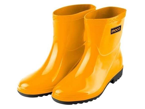 Imagen de Botas Lluvia Corta Amarilla SSH102L Ingco - Ynter Industrial