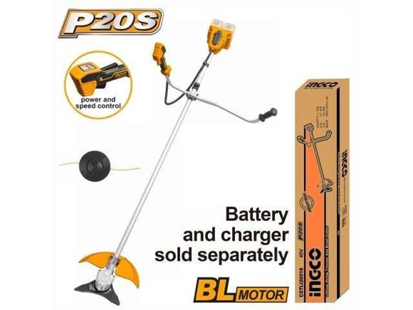 Imagen de Desmalezadora 2OV Brushless P20S S Bat Ingco - Ynter Industrial