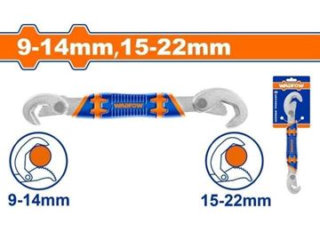 Imagen de LLAVE UNIVERSAL DOBLE BOCA AJUSTABLE WADFOW WUW1101 - YNTER INDUSTRIAL