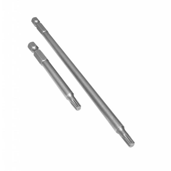 Imagen de Set X 2 Atornillador Torx Vastago Hexagonal 1/4 Milescraft - Ynter Industrial