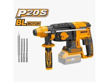 Imagen de Rotomartillo 2J S/Bat 20V Ingco Brushless - Ynter Industrial