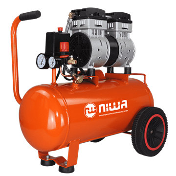 Imagen de Compresor Niwa Silencioso Oil Free 24L 1.5HP - Ynter Industrial