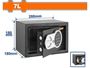 Imagen de Caja Fuerte Digital 7L Wadfow WEB1518 - Ynter Industrial