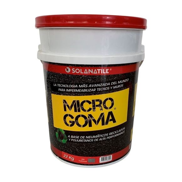 Imagen de Impermeabilizante Ecologico Gris 22Kg Microgoma - Ynter Industrial