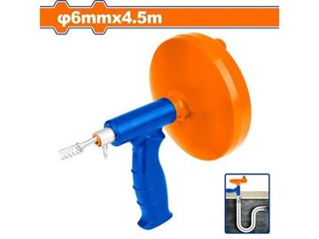 Imagen de Pistola Flexible Limpiador De Cañerias 4,5m Wadfow - Ynter Industrial