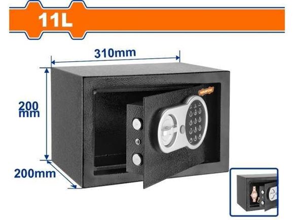 Imagen de Caja Fuerte Digital 11L Wadfow WEB1520 - Ynter Industrial