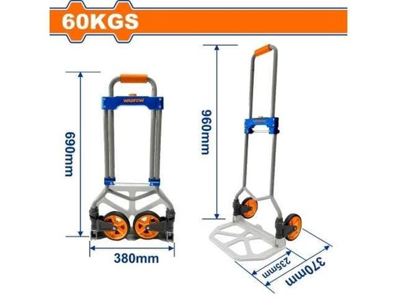 Imagen de Carro De Carga Plegable 60kg 960mm Wadfow - Ynter Industrial