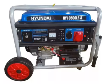 Imagen de Generador Trifasico 380V Hyundai Hy10500LE-3 Bat inc - Ynter Industrial