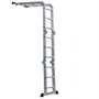 Imagen de Escalera Andamio Aluminio Multifun 3.8m 12 escalones Equus
