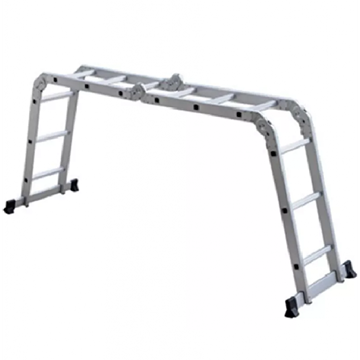 Imagen de Escalera Andamio Aluminio Multifun 3.8m 12 escalones Equus