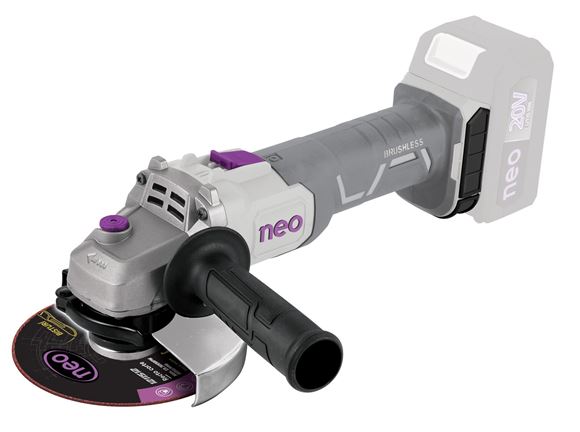 Imagen de Amoladora 4 1/2" S/Bat Neo 20V Brushless  - Ynter