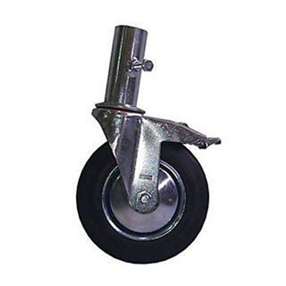 Imagen de Rueda Andamio Tubo 44mm C/Freno 20x5cm Reforzada - Ynter Ind