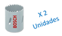 Imagen de Sierra Copa Bimetalica 19mm Bosch  X2UNI- Ynter Industrial