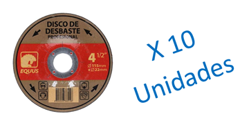 Imagen de Discos de desbaste Equus 4 1/2 caja x 10unidades  - Ynter Industrial
