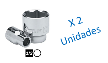 Imagen de 2 Bocallave Stanley enc. 1/2 hexagonal 26mm - Ynter Industrial