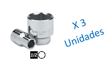 Imagen de Bocallave Stanley enc. 1/2 hexa X3Uni 14mm - Ynter Industrial