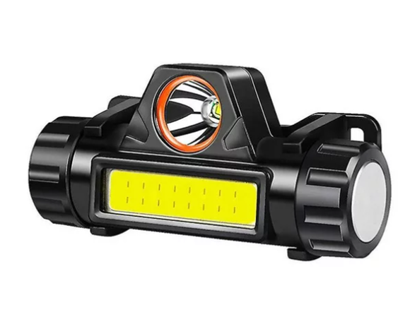 Imagen de Linterna Minero Con Iman Recargable - Ynter Industrial