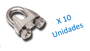 Imagen de Apreta cables 10mm 3/8" x 5uni.- Ynter Industrial