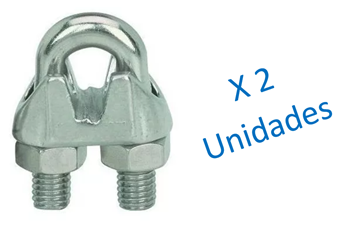 Imagen de Apreta cables acero inoxidable 8mm 5/16" - Ynter Industrial