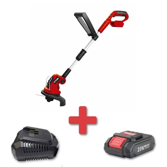 Imagen de Bordeadora Inalambrica + Carg 20v + Bat 2.0 Equus - Ynter Industrial