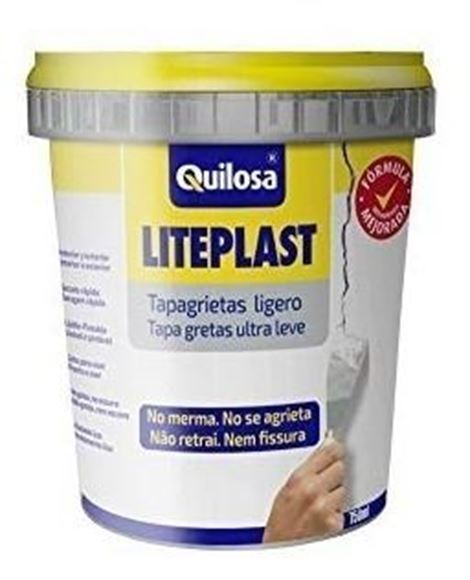 Imagen de Tapa Grietas Agujeros Fisuras Liteplast Quilosa X 5lts - Ynter