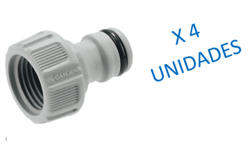 Imagen de Conector para canilla 1/2" Gardena-Ynter Industrial