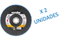 Imagen de Discos Flap De Desbaste Y Pulido 7 PuLG. Vonder - Ynter