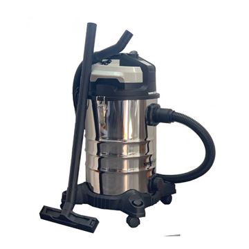 Imagen de Aspiradora BLACK- WHITE Ac.Inox 1200w 30l Seco Humedo - Ynter