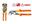 Imagen de Pinza Aislada Pico Loro 10PLg  Ingco - Ynter Industrial