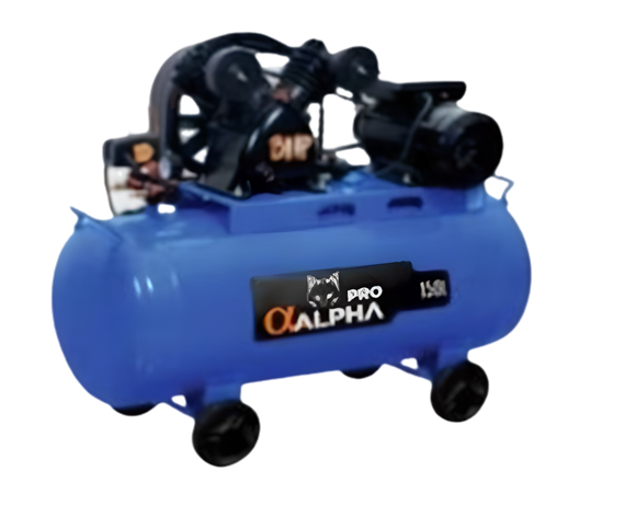 Imagen de Compresor Alpha 2hp 100lts caudal 170L/min - Ynter Industrial