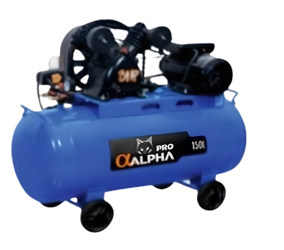 Imagen de Compresor Alpha 3hp 150lts caudal 250L/min - Ynter Industrial