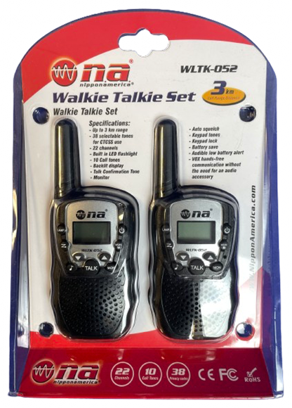 Imagen de Walkie Talkie Kit X2 3km - Ynter Industrial