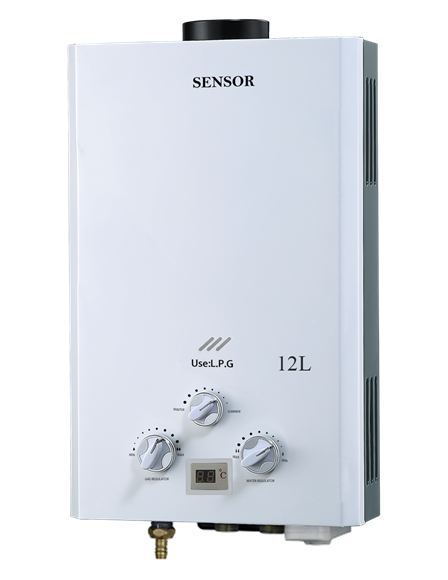 Imagen de Calefon a gas 12lts  Sensor Tiro natural exterior -Ynter