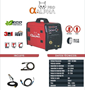 Imagen de Soldadora Sinergica 3 en 1 Alpha-Pro MIG-TIG-Electrodo - Ynter Industrial
