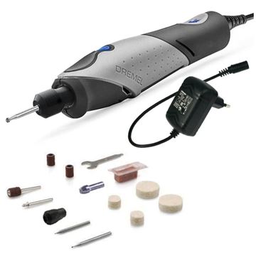 Imagen de Mini Torno Dremel  Lapiz Grabador Stylo C/ 11 Accesorios - Ynter Industrial