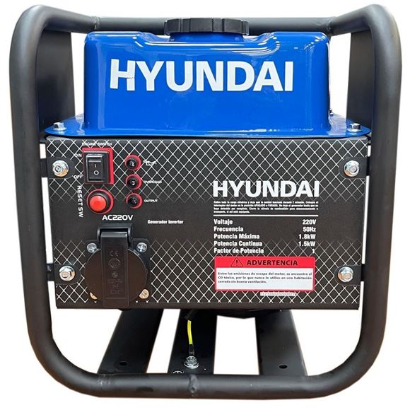 Imagen de Generador Inverter 1.8Kw Hyundai  HIG1501  - Ynter Industrial